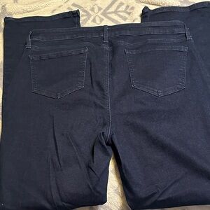 102.  NYDJ Women's Dark Blue Boot Cut Jeans